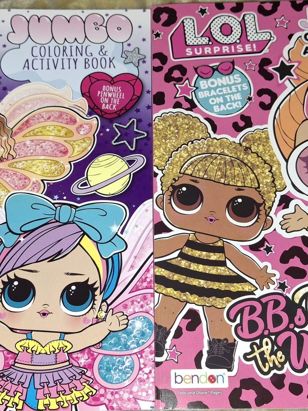 L.O.L. Surprise! Jumbo Coloring & Activity Book - Pink & Purple